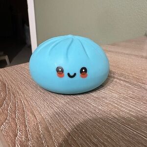 Light blue mystery dumpling